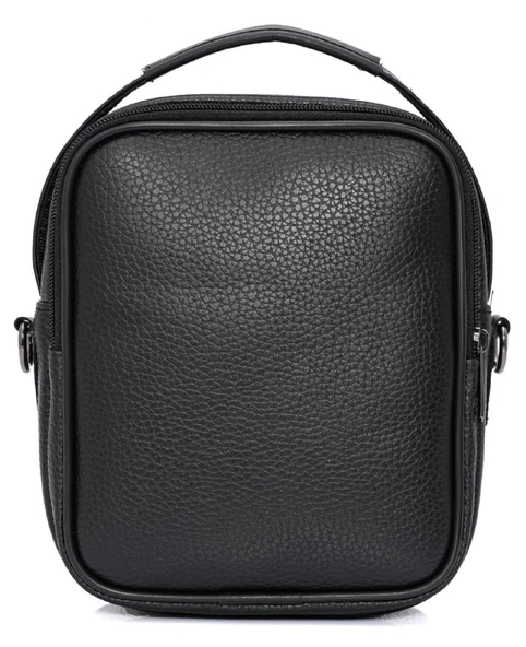 Cambridge Polo Club Siyah Suni Deri Erkek El Çantası - PLEVR50132 - Resim 3