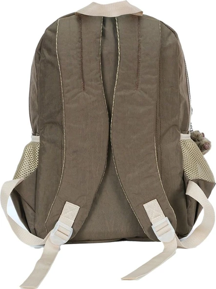 Pippa Koral Krinkıl Kumaş Kız ve Erkek Çocuk Dört Bölmeli Okul ve Günlük Sırt Çantası - CNT8025-01 - Resim 4