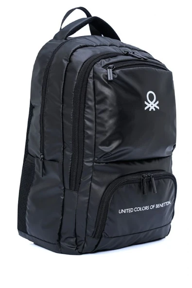 United Colors Of Benetton Unisex Okul, Günlük ve Seyahat Sırt Çantası - Siyah - 20871 ürün görseli