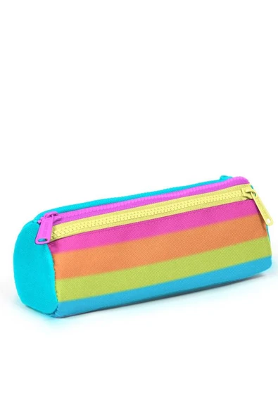 Coral High Kids Renkli Çizgili 3'lü Okul Çanta Seti SET0123770 - Kız - Resim 6