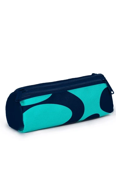 Coral High Lacivert Turkuaz Desenli 3'lü Okul Çanta Seti SET0123686 - Erkek - Resim 6