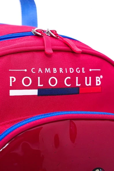 Cambridge Polo Club Riders Edition 3'lü Erkek İlkokul Çanta Seti - Saks Mavi - PLCAN2114 - Resim 5