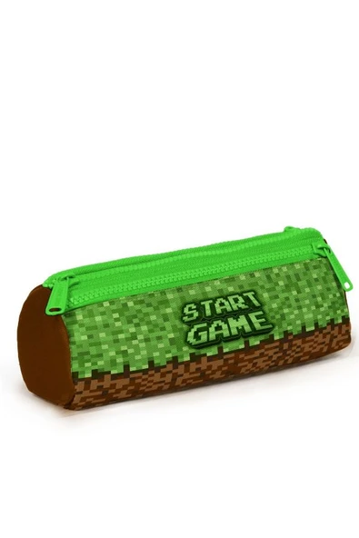 Coral High Kids Yeşil Kahverengi High Craft Desenli 3'lü Okul Çanta Seti SET0123776 - Erkek - Resim 6