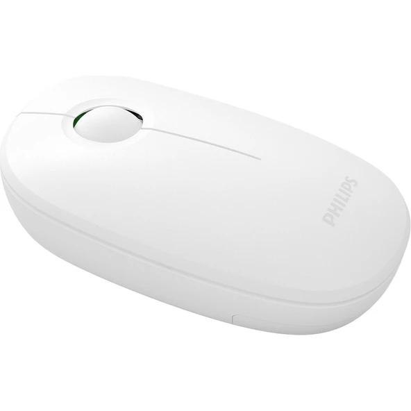Philips SPK7378 Kablosuz Mouse 1600DPI 3 Tuşlu Optik Mouse Beyaz - Resim 2