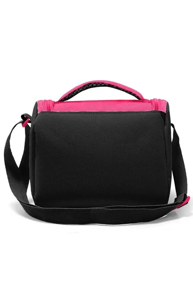 Coral High Pembe Siyah Beyaz Desenli 3'lü Okul Çanta Seti SET0123678 - Kız - Resim 5