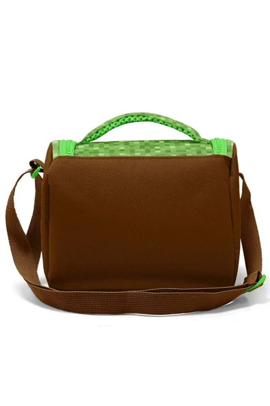 Coral High Kids Yeşil Kahverengi High Craft Desenli 3'lü Okul Çanta Seti SET0123776 - Erkek - Resim 5