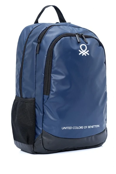 United Colors Of Benetton Unisex Okul, Günlük ve Seyahat Sırt Çantası - Lacivert - 20874 ürün görseli