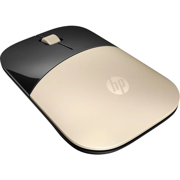 HP Z3700 X7Q43AA Kablosuz Mouse - Black/Gold - Resim 3