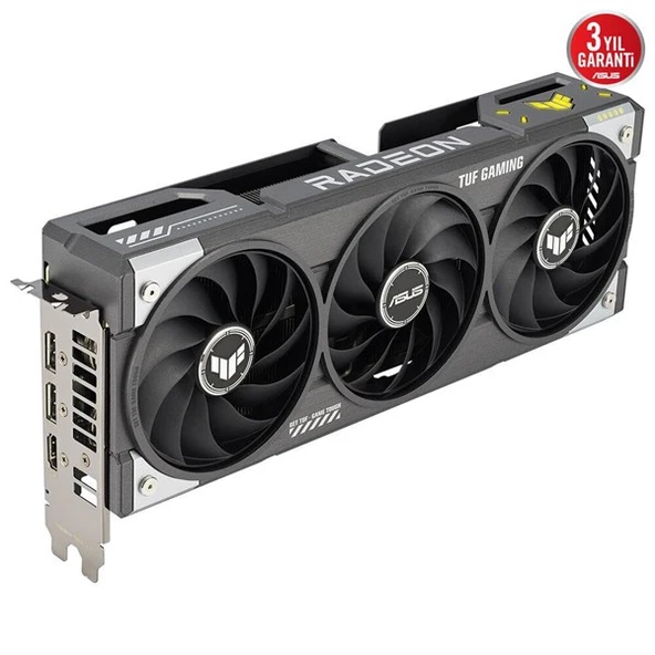 ASUS 16GB TUF GAMING RX9060XT-O16G GDDR6 128bit PCIE 5.0 - Resim 3