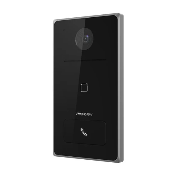 HIKVISION DS-KV6133-WME1 Görüntülü Kapı İstasyonu Dokunmatik Siyah - Resim 2