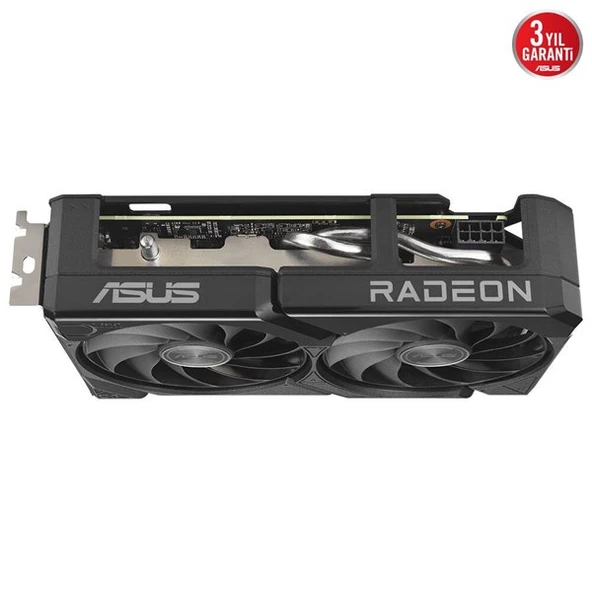ASUS 8GB DUAL RX9060XT-8G GDDR6 128bit HDMI-DP PCIE 5.0 - Resim 10