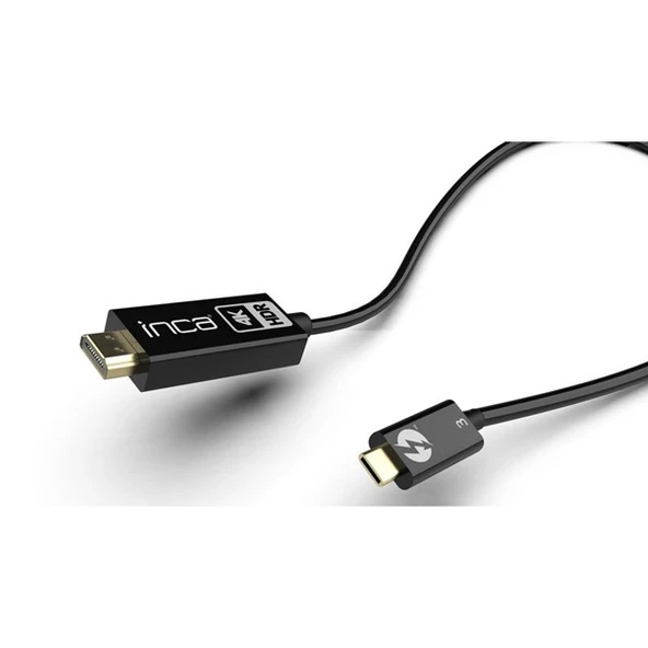 INCA ITCH-30 1.8metre TYPE-C - HDMI Görüntü Kablosu 4K 60Hz - Resim 5