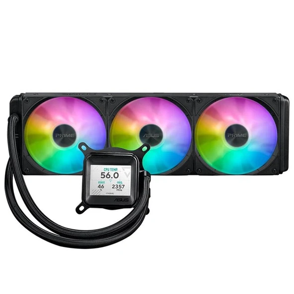 ASUS 360MM PRIME LC LCD ARGB AM5-1851P SIVI SOĞUTMALI İŞLEMCİ FANI - Resim 8