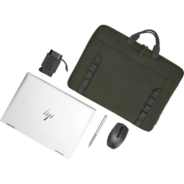 HP 15.6" MODULAR 9J4C3AA NOTEBOOK ÇANTASI YEŞİL - Resim 3