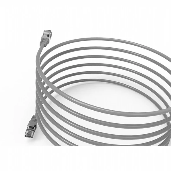 INCA 5m CAT6 Utp ICAT6-05TG Gri Patch Kablo - Resim 3