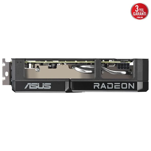 ASUS 8GB DUAL RX9060XT-8G GDDR6 128bit HDMI-DP PCIE 5.0 - Resim 7