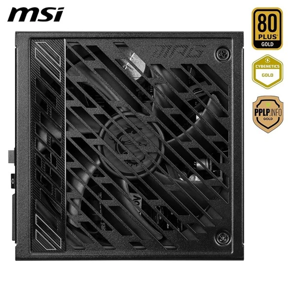 MSI 1000W 80+ GOLD MPG A1000GS PCIE 5.1 TAM MODÜLER POWER SUPPLY - Resim 3