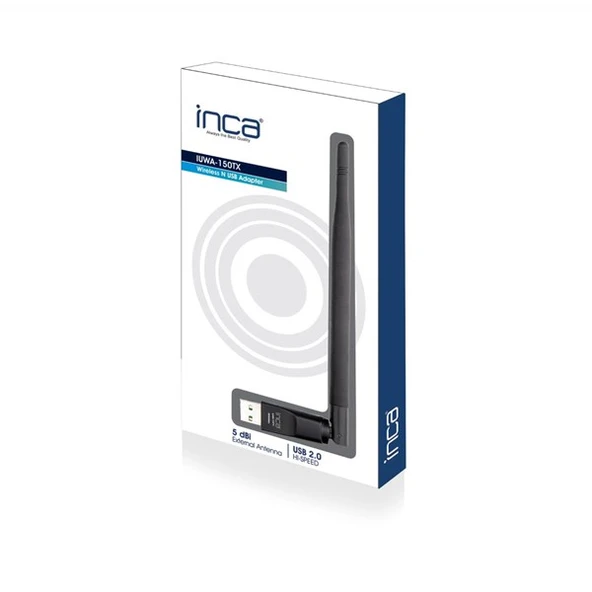 INCA IUWA-150TX N150 2.4ghz USB Kablosuz Adaptör - Resim 8