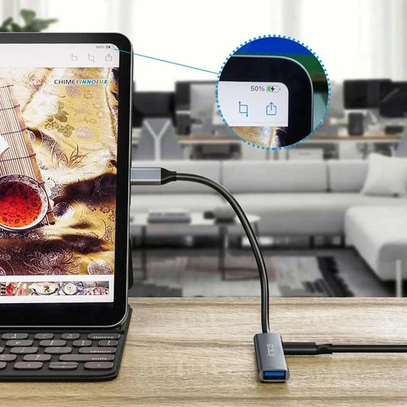 INCA IUTP-06T 5port USB 3.0 TYPEC Çoklayıcı Hub - Resim 5