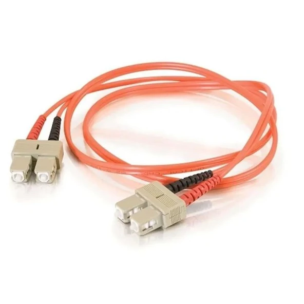 BIFO 5m MM SC-SC 50/125µ LSZH Duplex Fiber Optik Patch Kablo ürün görseli 1