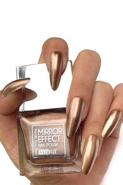 Mara Yeni Mirror Effect Nail Polish 15 ml - Bronze*48 ürün görseli 1