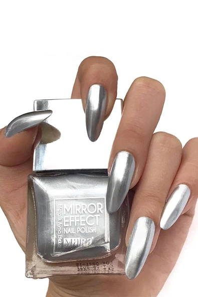 Mara Yeni Mirror Effect Nail Polish 15 Ml - Silver*48 ürün görseli 1