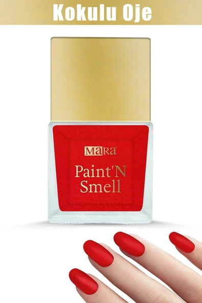 Mara Paint'n Smell Kokulu Oje Rose Passion 15ml - Resim 3