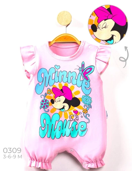 Minnie Kız Bebek Tulum - 2