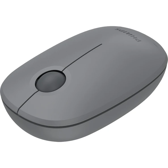 Philips SPK7378 Kablosuz Mouse 1600DPI 3 Tuşlu Optik Mouse Gri - Resim 3