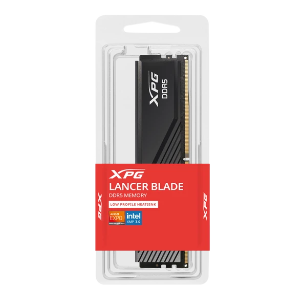 ADATA XPG Lancer Blade Siyah DDR5-6000Mhz CL30 16GB 1x16GB Single 30-40-40 1.35V - 2