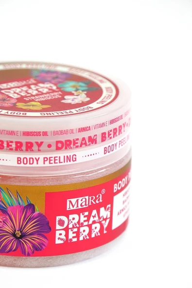 Mara Dreamberry Değerli Yağlar Içeren Çilek Vücut Peeling 300 gr - Resim 2