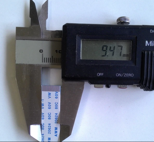 Awm 20624 80C 60V Vw-1 Flex kablo 18 Pin, 15 santim, 0.5 adımlı Ters Flex 18-0.5-15B - 2