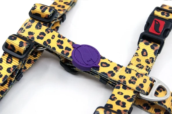 Tailpetz H-tip Leopard S Küçük Irk Köpek Göğüs Tasması (Göğüs 32 cm x 51 cm) - 2