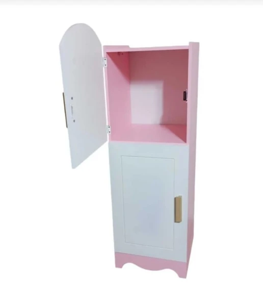 Ahşap Oyuncak Boyalı Buzdolabı - 2