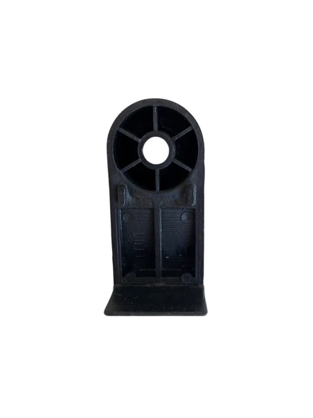 Yuvarlak Baza Büyük Yan Tutucu Yatak Stoperi Destek Elemanı Plastik(SİYAH) Siyah SİYAH - 2 ADET - Resim 4