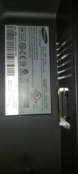 SAMSUNG 2253BW 22  LCD MONİTÖR  2.EL KULLANILMIŞ - Resim 2