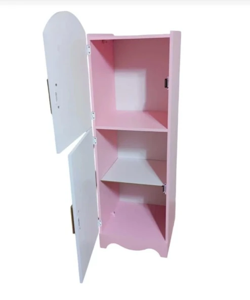 Ahşap Oyuncak Boyalı Buzdolabı - 5