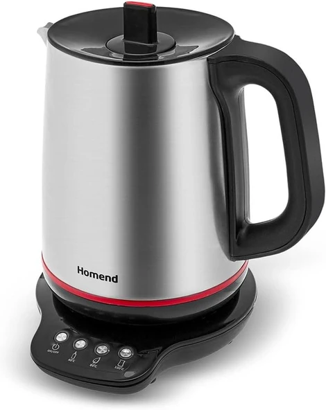 Homend Royaltea 1708H Konuşan Çay Makinesi Dokunmatik Bazalı - Resim 3