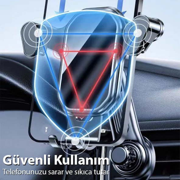 ALLY Z1L Araç Içi Havalandirma Telefon Tutucu - 3