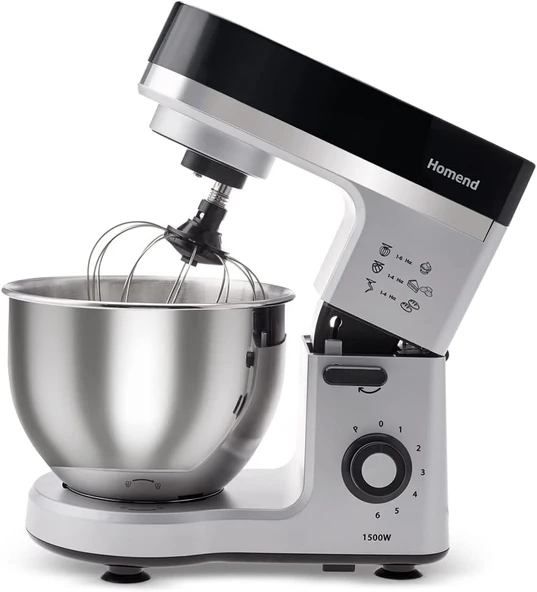Homend Profashion 3011H Stand Mikser Siyah Silver ürün görseli