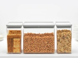 Brabantia Lıght Grey 3LÜ Plastik Kavanoz Seti 2X1,6L 1X3,5L (Elvin Home Concept - Resim 10