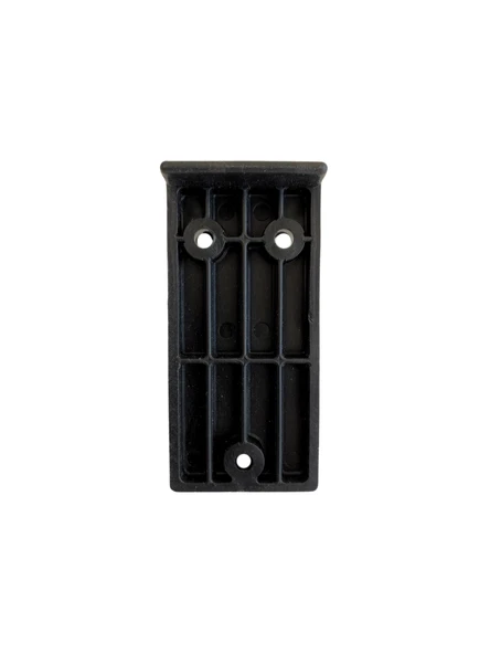 Baza Büyük Yan Düz Tutucu Yatak Stoperi Destek Elemanı Plastik(SİYAH) Siyah SİYAH - 4 ADET - Resim 4