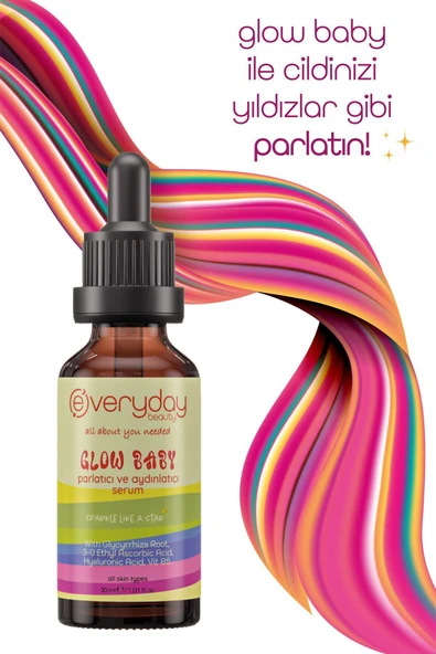 Everyday Beauty Parlatici ve Aydinlatici Serum 30 Ml*24 - Resim 7