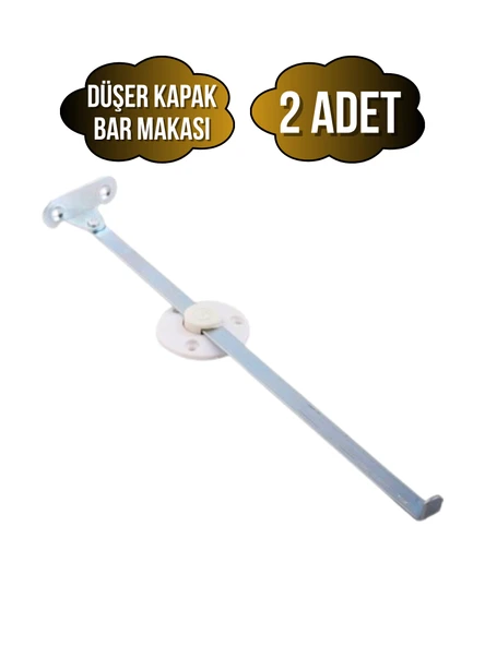 Düşer Kapak Mekanizması Makası Beyaz Bar Makası(BEYAZ) Beyaz BEYAZ - 2 ADET ürün görseli 1