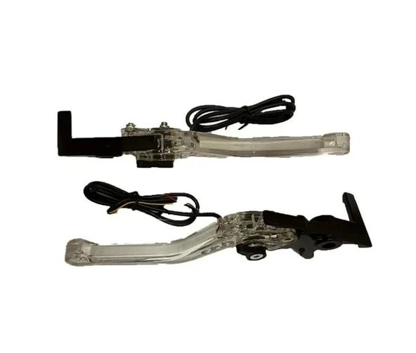 HONDA PCX 2025 UYUMLU LED IŞIKLI SİNYALLİ AYARLANABİLİR SPOR MANET ürün görseli