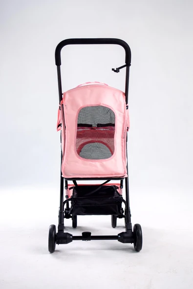 Zampa Showtime Pembe Kedi (SP02XKP) -Köpek Arabası - Resim 3