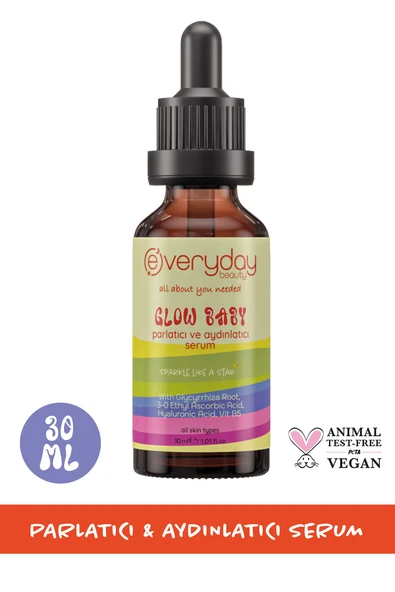 Everyday Beauty Parlatici ve Aydinlatici Serum 30 Ml*24 - Resim 5
