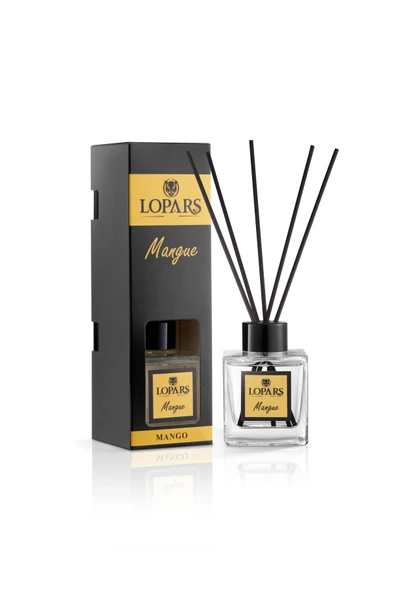 Lopars Mango (Mango) 5 Bambu Çubuklu Oda (oda parfümü) Kokusu 100 ml