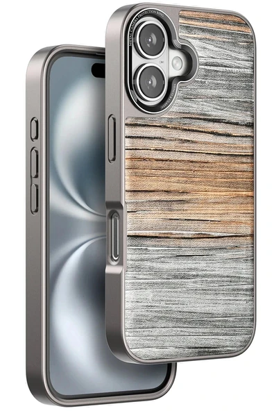 Venco iPhone 16 Wave Kapak - Sarı ürün görseli 1