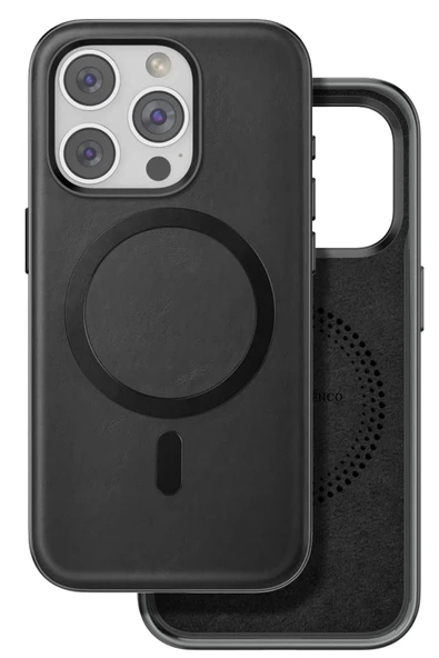 Venco iPhone 15 Pro Max Puskas Magsafe Kapak - Siyah - Resim 2